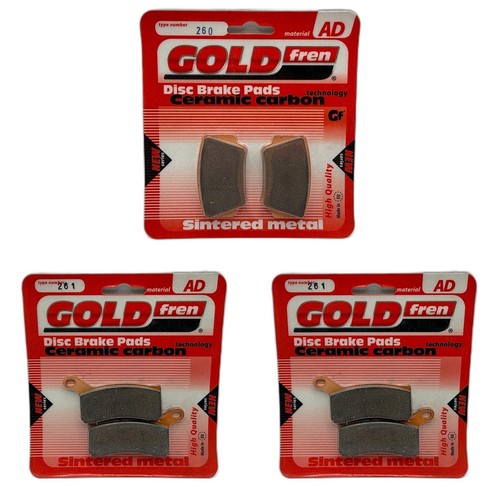 525 quad brake pads full - quad,
