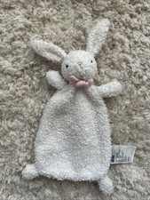 H&M White & pink Bunny Rabbit Comforter rare soft toy