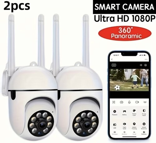 Qty2x 1080 security - qty2x, camera