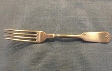 Nevada Silver Metal Salad Fork