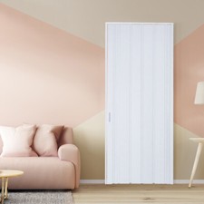 White pvc folding door - folding,