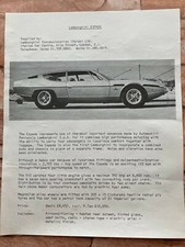 Lamborghini Espada Car