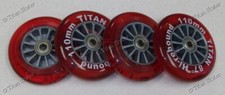 110mm scooter wheels - 4,