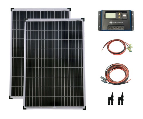 Set 100w poly solar module - 2x,