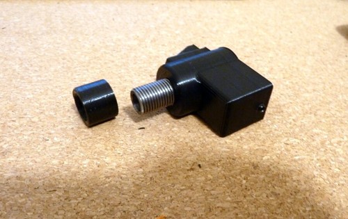 Front sight and threaded