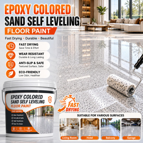 Epoxy colored sand self - epoxy,