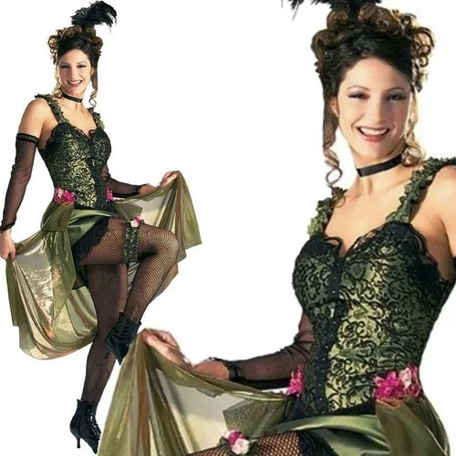 Deluxe green saloon - green, girl