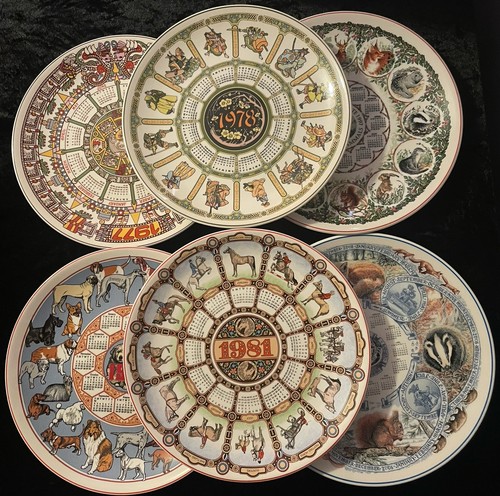 Wedgwood calendar plates 6 - plates,