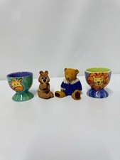 Animal Egg Cups & Bear Mini