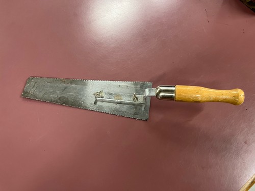 Vintage manual undercut saw - manual,