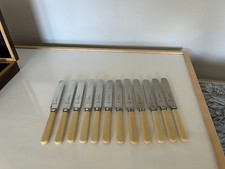 SET OF 12 COMPOSITE HANDLED