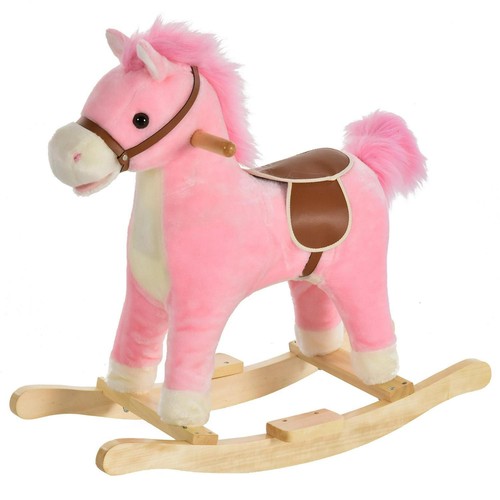 Homcom kids plush rocking - homcom,