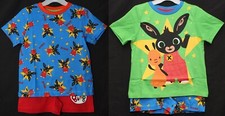 BING BUNNY Pack of 2 x Boy's Short Pyjamas - Summer/Shorty PJs Sizes 1- 4 Years