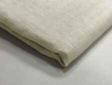 Pure Linen Natural 100% Fabric Material Flax 140cm Wide Per Meter Dressmaking