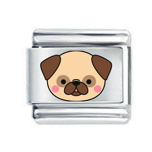 Colorev daisy charm pug puppy - colorev,