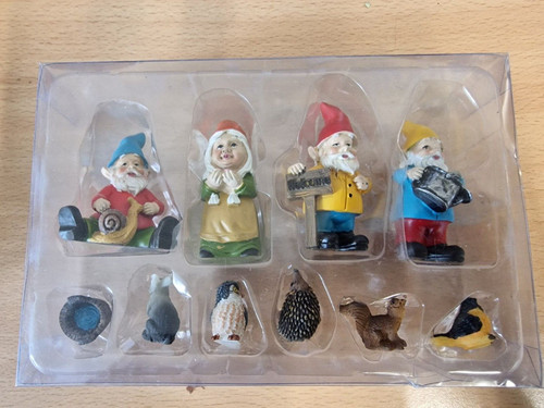 Wilitto 10pcs set gnomes - 10pcs/set,