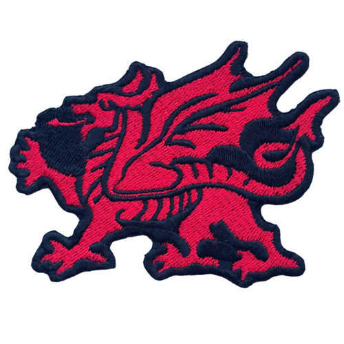 Fire breathing welsh dragon - fire,
