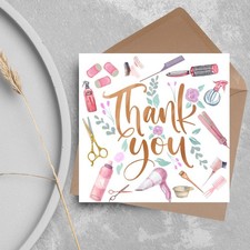 Thank you hairdresser - you, card