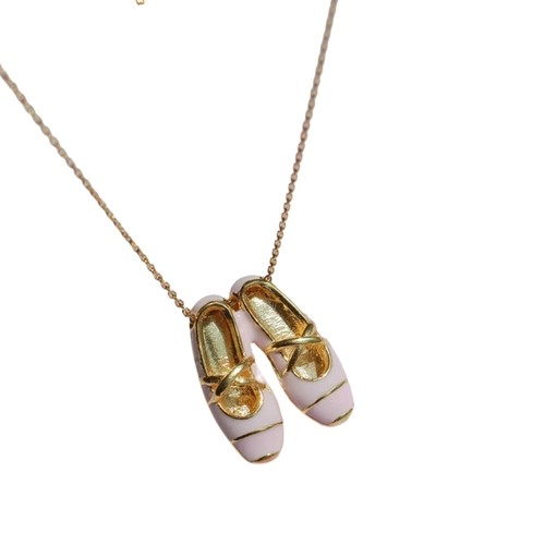 Artisanal created pink pendant - created,