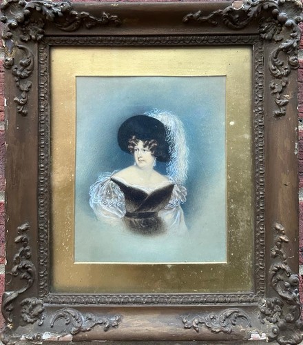 19th watercolour portrait - 19th,
