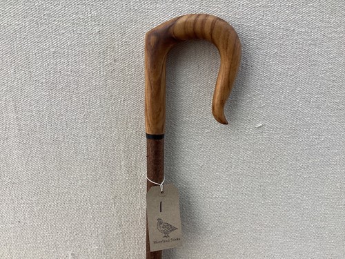 Rosewood shepherds crook half - shepherds,