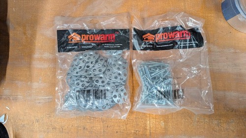 Backer board washers - , with