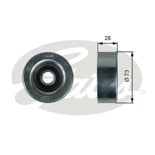 Belt pulley metal - pulley, t36418