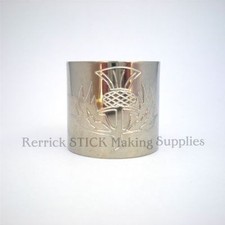 PLAIN NICKEL SILVER COLLAR FOR