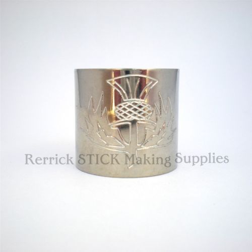 Plain nickel silver collar for - silver,