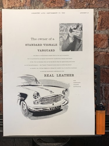 1969 vanguard standard vignale - vanguard,