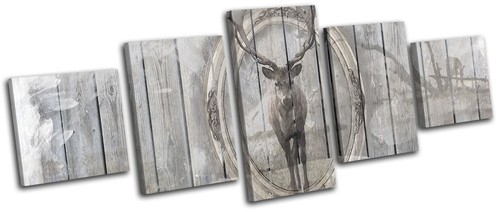 Shabby chic stag wood vintage - shabby,
