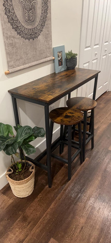 Rustic brown industrial wood - industrial,