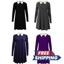 Womens Peter Pan Swing Dress