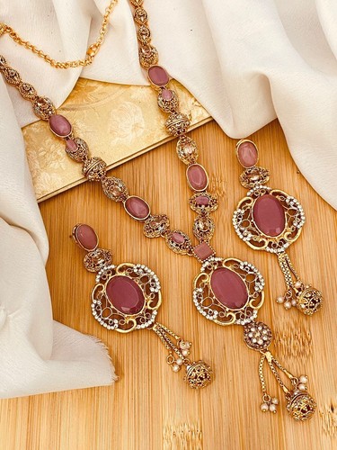 Egyptian polki rani haar - haar, mala
