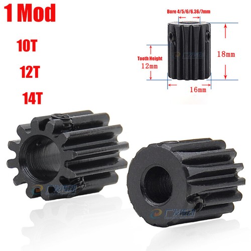 Mod pinion gear 10t 12t - 12t, 14t