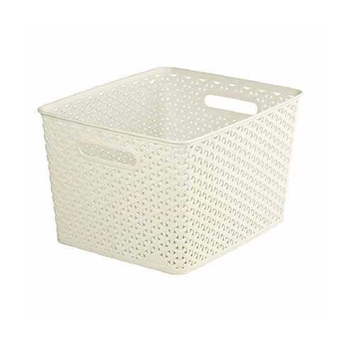 Large plastic rattan - large,