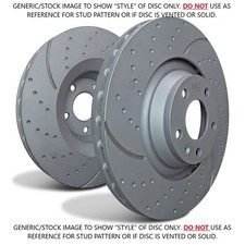 EBC Turbo Grooved Front Vented Brake Discs for BMW M3 3.0 (E36) (92 > 96)