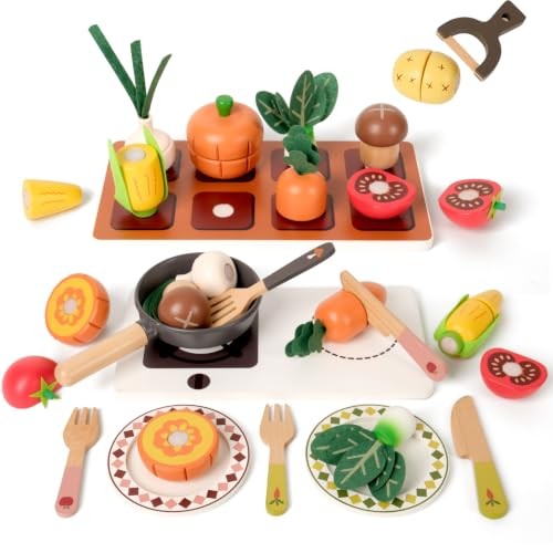 Timber lulu wooden play food - play,