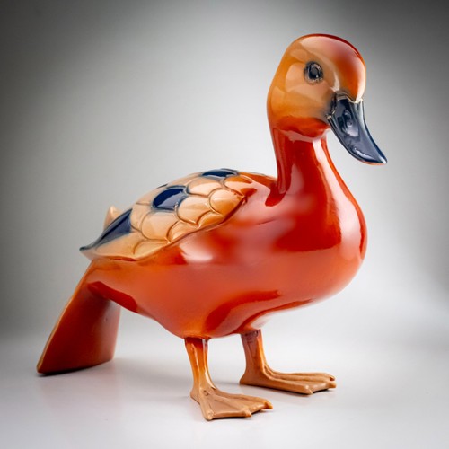 Art deco style - deco, duck