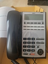 5 x Handsets. NEC SL1100 12 Button Digital Phones. IP4WW-12TXH-B.