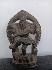 Antique Carved Stone Hindu God