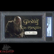Ian mckellen signed cut - mckellen,