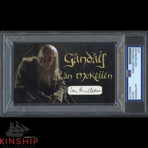 Ian mckellen signed cut - mckellen,