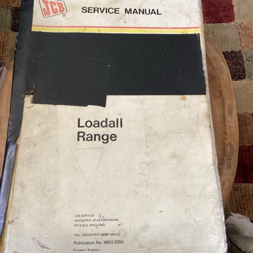 Jcb service manual loadall - service,