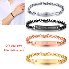 UK Medical Alert ID Bracelet