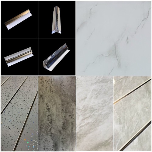 Marble sparkle chrome - &,