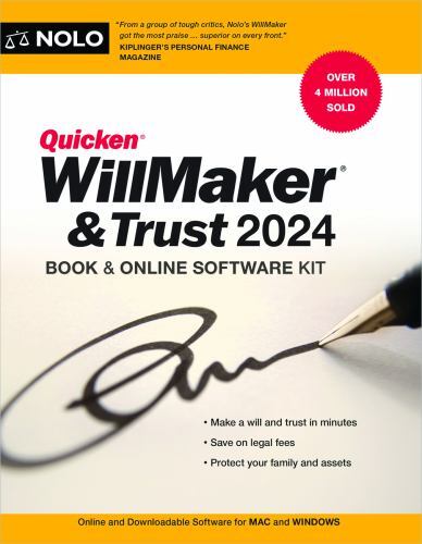 Quicken willmaker trust - willmaker,