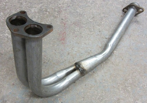 Exhaust front down pipes - front,
