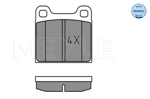 New brake pad set disc - pad,