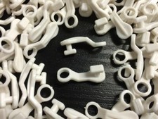 50x Nova Deluxe For Swish Curtain Hooks Runners White Curtain Track Rail Gliders